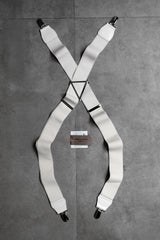 COMME des GARÇONS HOMME PLUS Suspenders 川久保玲男裝主線 米白寬版吊帶