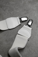 COMME des GARÇONS HOMME PLUS Suspenders 川久保玲男裝主線 米白寬版吊帶