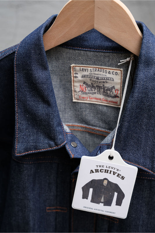 Levi’s Vintage Clothing LVC 1920’s LOT 213 Denim Jacket 復刻20年代原色布邊丹寧外套 日本製