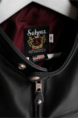 SCHOTT NYC Cafe Racer Leather Jacket 美國製 經典騎士皮衣夾克