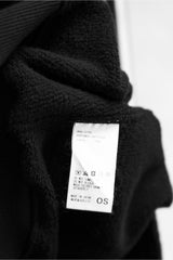 ANCELLM Over Sweat Coat Hoodie 日本設計師品牌 無拉鏈寬鬆作舊連帽外套