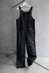 Vintage Hein Gericke Leather Motorcycle Bib Overalls 古著真皮摩托車騎士吊帶褲