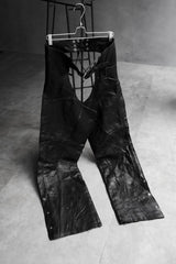 Vintage UNIK Leather Motorcycle Biker Chaps Pants 古著真皮機車騎士皮套褲