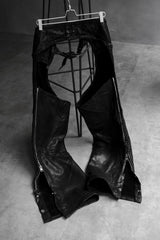 Vintage Victor’s Leather Motorcycle Biker Chaps Pants Made in USA 古著真皮機車騎士皮套褲 美國製