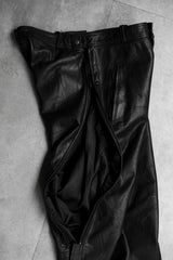 Vintage Xelement Side Zip Leather Motorcycle Biker Pants 古著側拉鍊+排釦真皮騎士皮褲