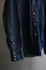 DOUBLE RL Buffalo Denim Western Shirt 羅夫·勞倫復古支線 丹寧西部襯衫 美國製
