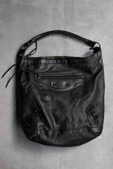 Balenciaga Leather Day Hobo Bag 巴黎世家 單肩揹皮革機車包