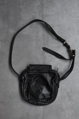 Jas-M.B. Leather Small Shoulder Bag 英國手工製包袋品牌 翻蓋皮革側背包