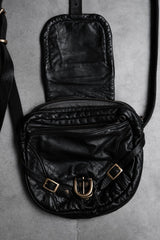 Jas-M.B. Leather Small Shoulder Bag 英國手工製包袋品牌 翻蓋皮革側背包
