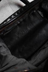 Jas-M.B. Leather Studded / Hand Bag 英國手工製包袋品牌 帆布背帶皮革鉚釘手提肩背包