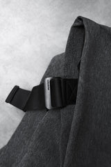 Cote&Ciel Isar Backpack 法國時尚機能包品牌 防水帆布後背包 麻灰色