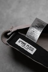 HOMME PLISSE ISSY MIYAKE Pleated Flat Cap 三宅一生 皺摺鴨舌帽 米灰