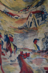 BODE Multicolor Pampa Pony Scarf 美國設計師品牌 絲質印花方巾 *全新附吊牌