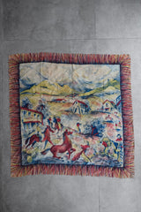 BODE Multicolor Pampa Pony Scarf 美國設計師品牌 絲質印花方巾 *全新附吊牌