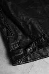 Texr Store Vintage Leather Zip Vest Made in Italy 古著拉鏈皮衣背心 義大利製