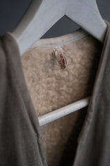 ILZO MAHNJACA Vintage Sherpa Lined Canvas Work Vest 歐洲古著羊羔絨內裏帆布工裝背心