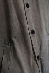 ILZO MAHNJACA Vintage Sherpa Lined Canvas Work Vest 歐洲古著羊羔絨內裏帆布工裝背心
