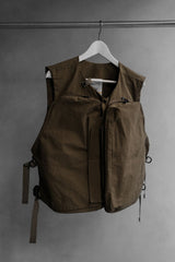 AS2OV SHRINK NYLON CAMP VEST 2 日本機能包袋品牌 多口袋尼龍露營背心