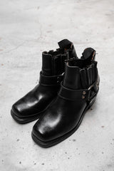 Northbrook Leather Short Cowboy Boots 皮帶裝飾短牛仔靴