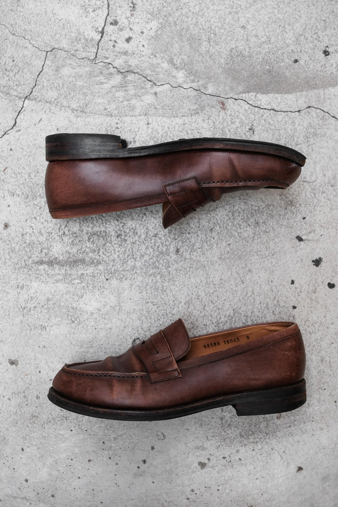 靴 Jalan Sriwijaya / PENNY LOAFERS JALAN SRIWIJAYA × BEAMS LIGHTS Leather Penny Loafer Shoes 印尼手工