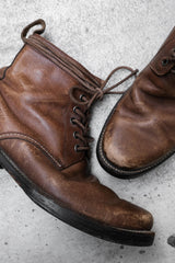 Unknown Brand Goodyear Welted Leather Work Boots 棕色皮革固特異工作靴