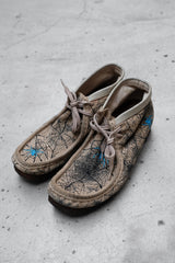 CLARKS Spider Web Wallabee 克拉克 蜘蛛網印花袋鼠鞋