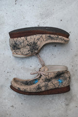 CLARKS Spider Web Wallabee 克拉克 蜘蛛網印花袋鼠鞋