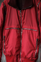 ディオール オム バイ クリス ヴァン アッシュ 09A/W リバーシブル 2ウェイ ジップ ボンバー ジャケット 取り外し可能な両面ジッパー ジャケット