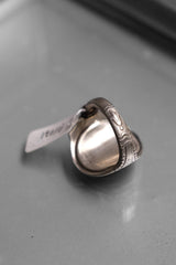 Northern Ireland (Belvoir Park) C.1950~1970’s Stainless Souvenir Spoon Ring 北愛爾蘭鍍銀湯匙手工戒指