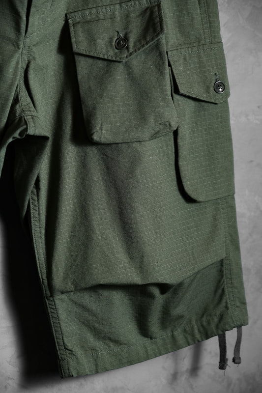 Engineered Garments x BEAMS PLUS BDU 3/4 Shorts 別注款 抗撕裂布7分軍褲