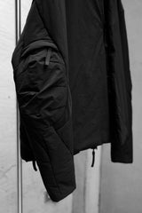 ATTEMPT 23AW Asymmetric Zip Puffer Jacket 中國設計師品牌 前後拉鏈開合立領鋪棉外套