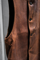 U.S.ARMY 1910’s WWI Jerkin Leather Vest 美軍一戰公發皮革背心