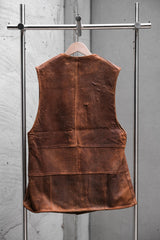 U.S.ARMY 1910’s WWI Jerkin Leather Vest 美軍一戰公發皮革背心