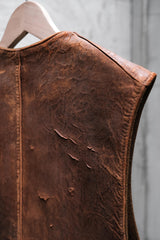 U.S.ARMY 1910’s WWI Jerkin Leather Vest 美軍一戰公發皮革背心