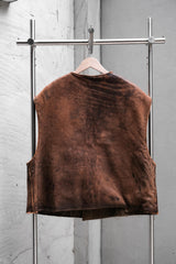 British Army 1940’s Jerkin Leather Vest 英軍公發皮革背心