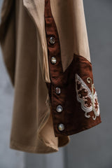 Gruber & Rosen 1940’s 2-Tone Embroidered Western Shirt 古著蝴蝶刺繡西部襯衫