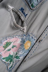 Best Tailor Inc. 1940’s Embroidered Western Shirt 古著印花貼布刺繡水鑽釦西部襯衫