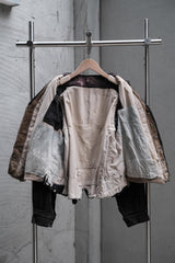 Vintage French Corduroy Moleskin Gilet Jacket