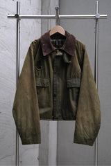 Barbour 1990’s A130 Spey Waxed Jacket 古著油蠟布短板釣魚夾克