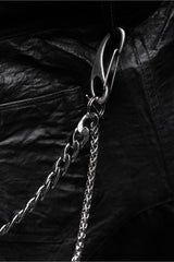 Rock Style Double Key Chain 搖滾風格 雙重鈦鋼褲鏈/腰鏈