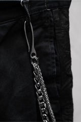 Rock Style Double Key Chain 搖滾風格 雙重鈦鋼褲鏈/腰鏈