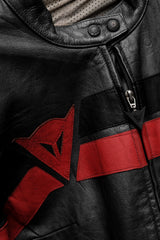 DAiNESE Vintage Leather Racing Jacket 復古賽車皮衣夾克