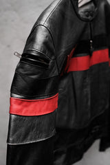DAiNESE Vintage Leather Racing Jacket 復古賽車皮衣夾克
