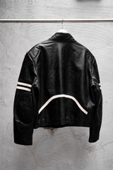 Redskins Vintage Leather Racing Jacket 復古賽車皮衣夾克