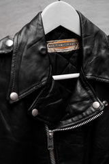 Harley Davidson 1960's Vintage Leather Biker Jacket 哈雷·戴維森 古著騎士皮衣夾克 serval/talon zipper / Cal Leather