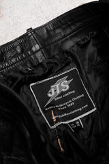 JTS Vintage Side Lace-up Leather Motorcycle Pants 古著側綁帶真皮機車褲