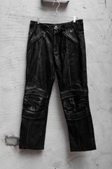Harley Davidson Vintage Leather Motorcycle Pants 哈雷·戴維森 古著真皮機車褲