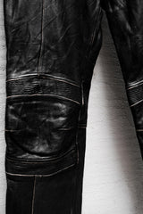 Harley Davidson Vintage Leather Motorcycle Pants 哈雷·戴維森 古著真皮機車褲