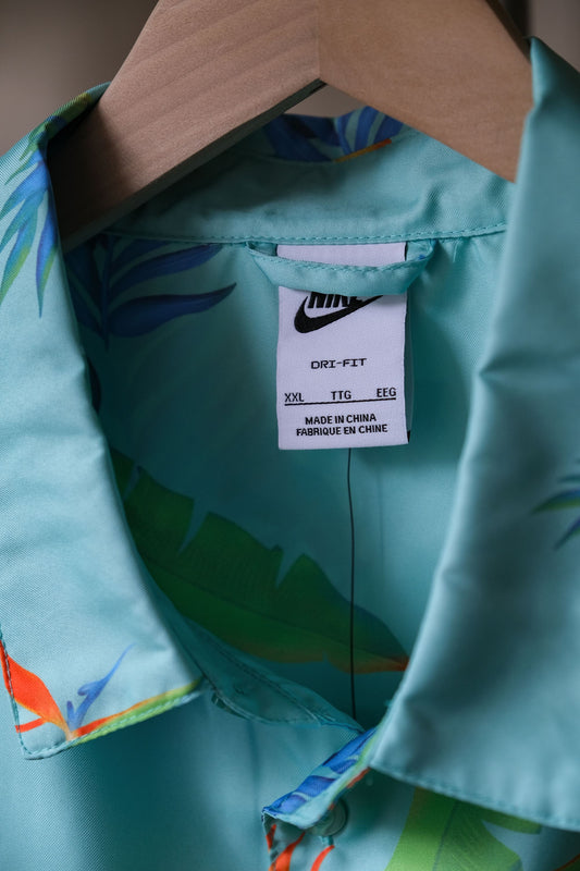 Nike Dri-Fit Polyester Hawaiian Shirt 速乾面料花卉襯衫