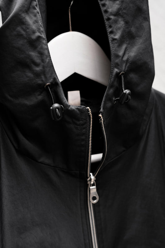 Old Uniqlo 00s Half Zip Anorak Parka 優衣庫早期歐洲線半拉鏈衝鋒衣 黑色